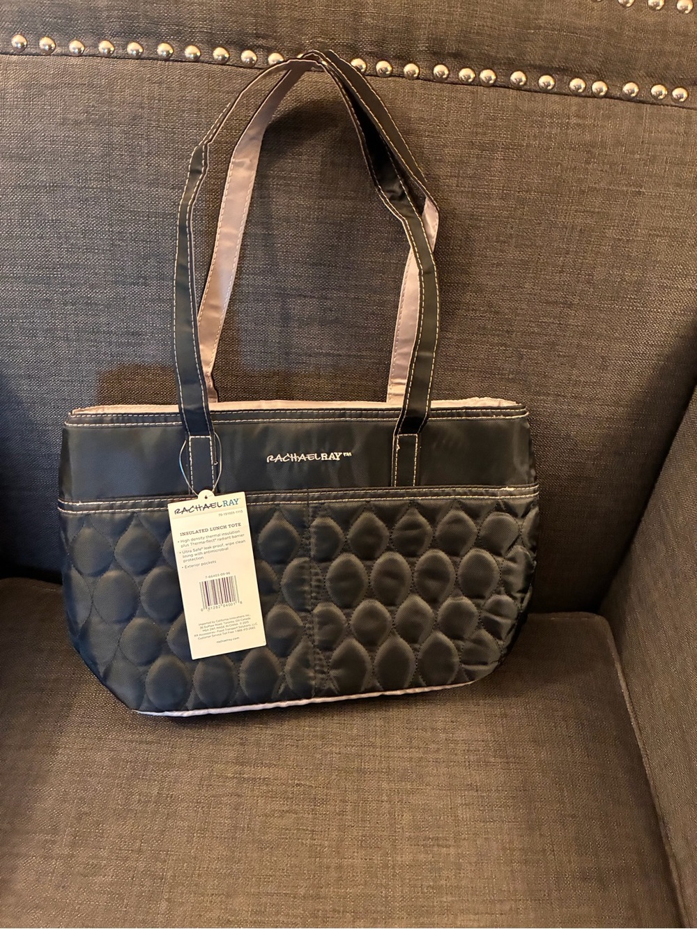 Brand New Rachael Ray Insulated Lunch Tote (Black)